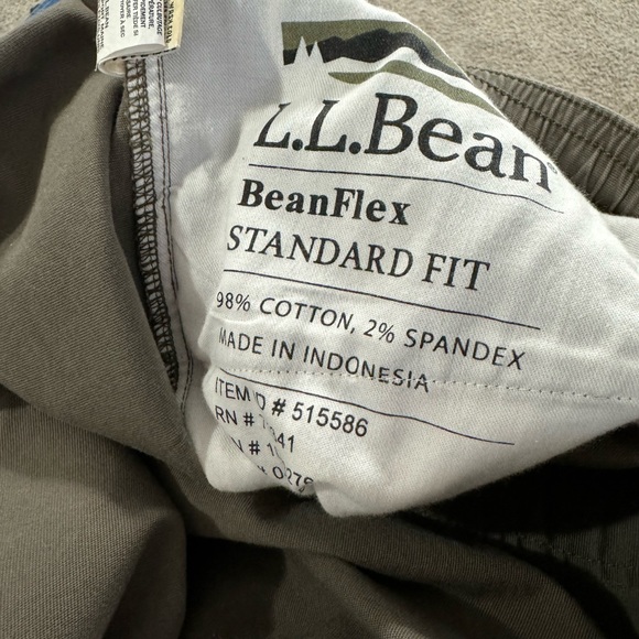 L.L. Bean Men’s BeanFlex Pull-On Pant XXL Gray Casual 515582 - Picture 3 of 4